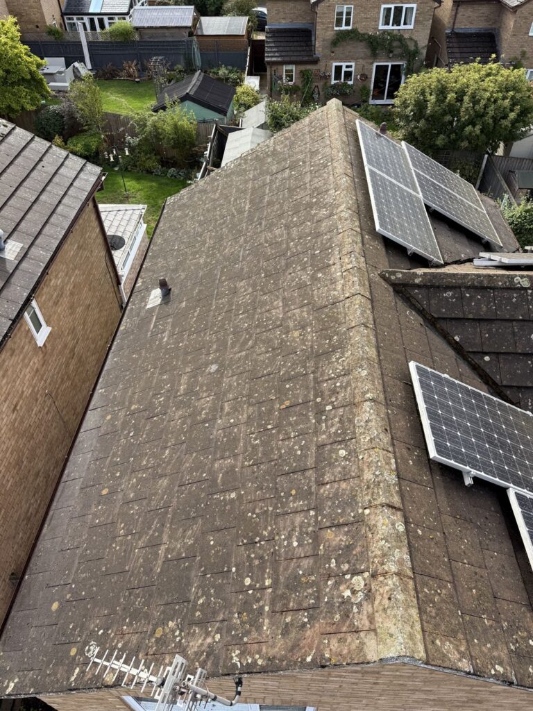 Roof cleaning in Carterton by Cotswold Roof Cleaning