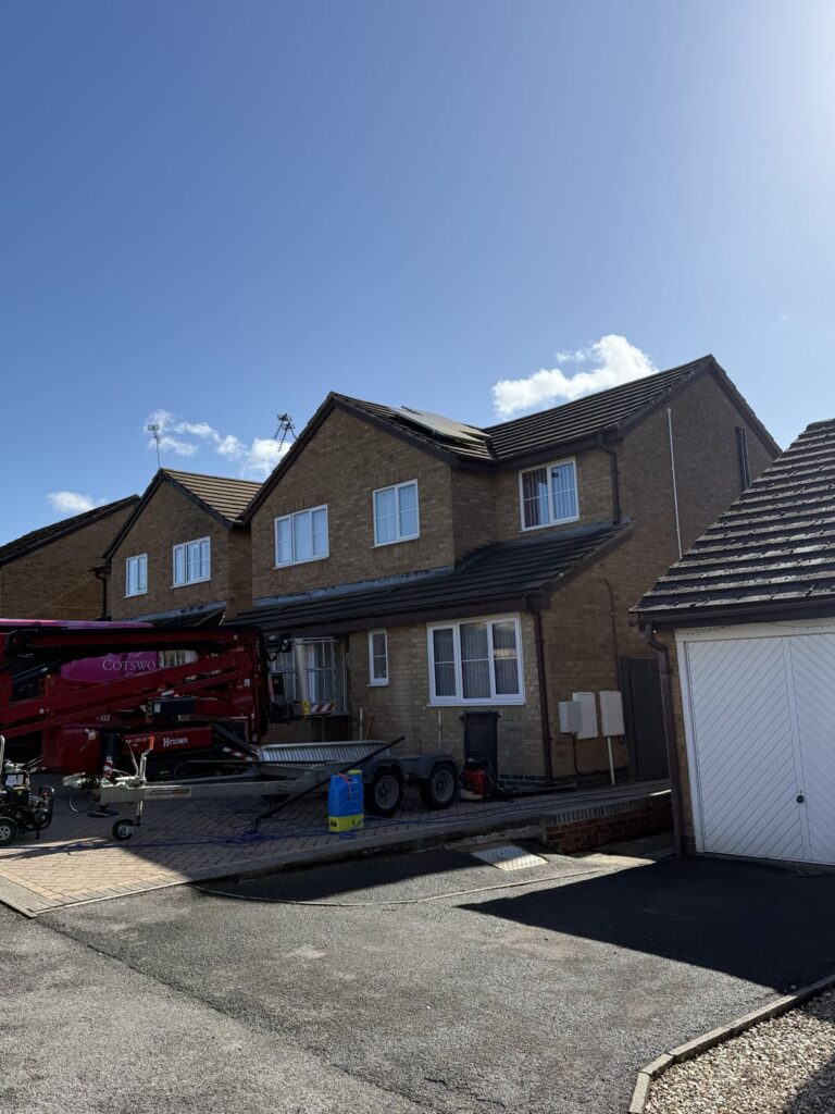 Roof cleaning in Carterton by Cotswold Roof Cleaning