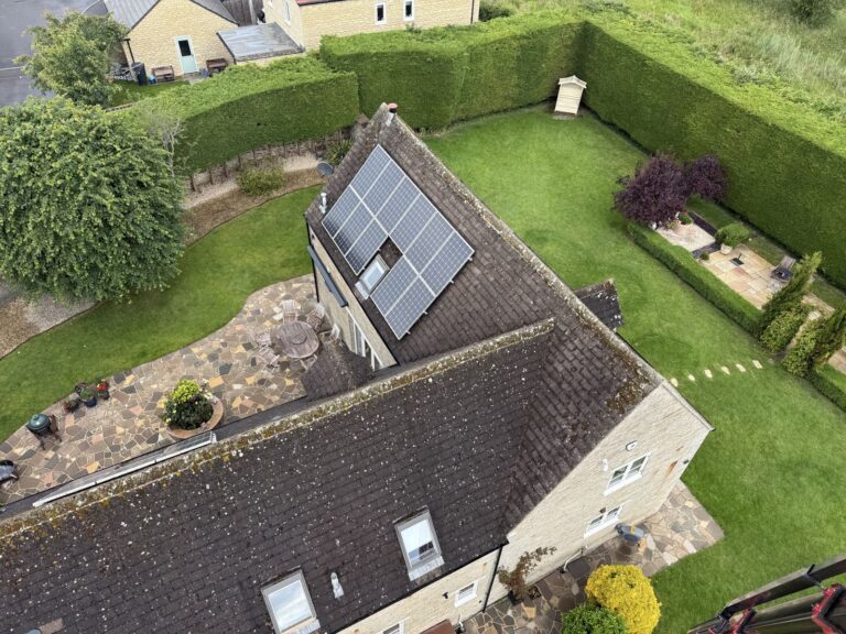 Roof cleaning in Cricklade by Cotswold Roof Cleaning
