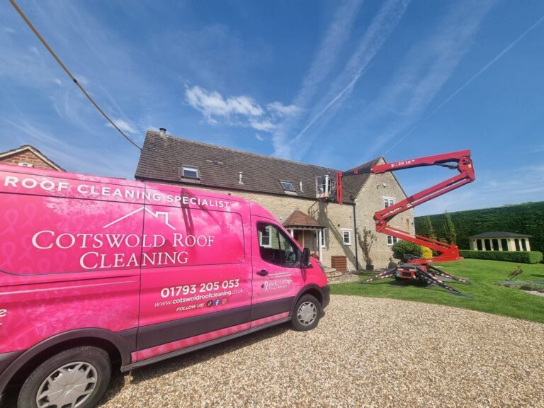 Roof cleaning in Cricklade by Cotswold Roof Cleaning