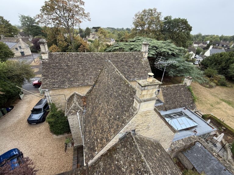 Roof cleaning in Fairford by Cotswold Roof Cleaning