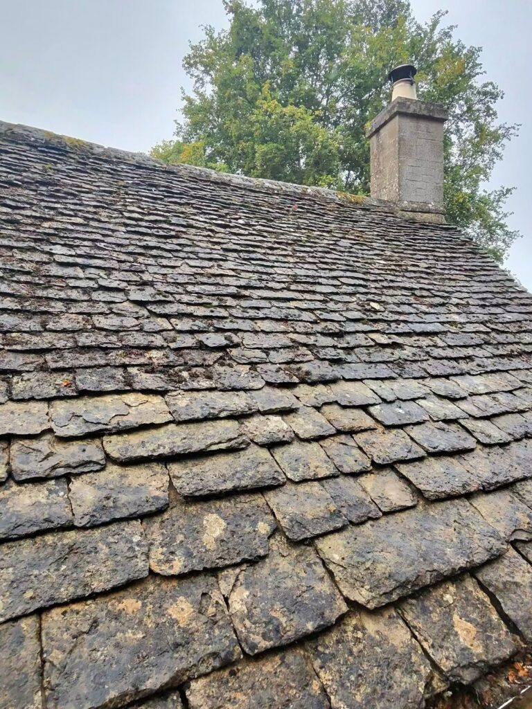 Roof cleaning in Fairford by Cotswold Roof Cleaning
