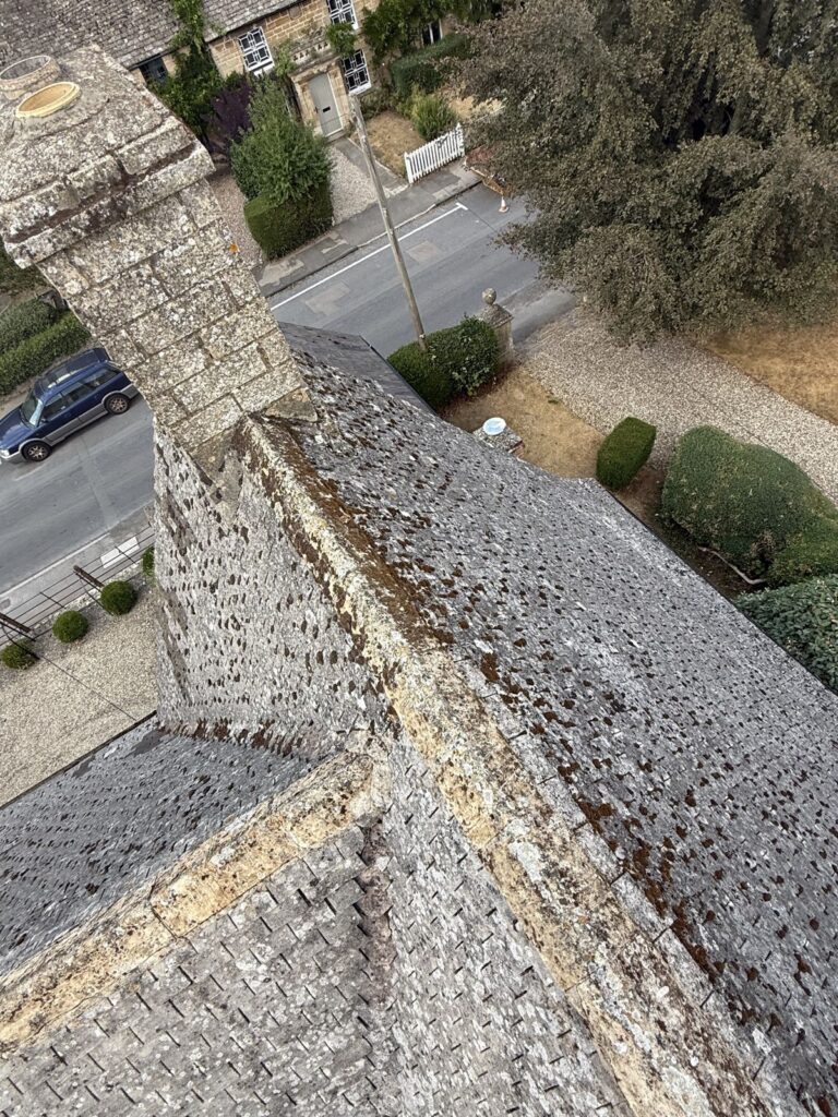 Roof cleaning in Lechlade by Cotswold Roof Cleaning