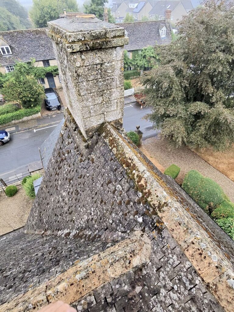 Roof cleaning in Lechlade by Cotswold Roof Cleaning