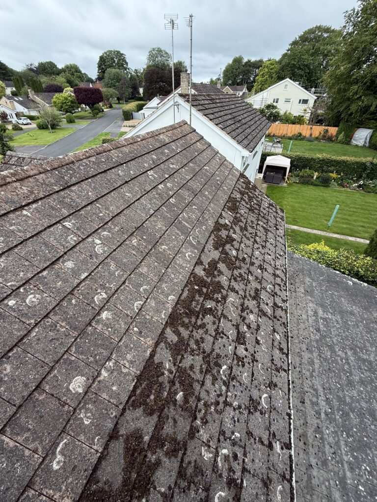 Roof cleaning in Newbury by Cotswold Roof Cleaning
